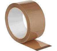YUNJU 1 Pack Brown Packaging Tape, 48mm x 66m Tape for Parcels and Boxes Great for Long Term Storage Strong, Thick and Secure Sticky Seal for Cardboard Boxes