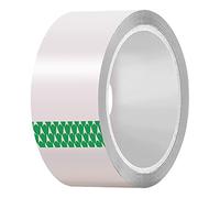 YUNJU Clear Packing Tape 1 Roll, Parcel Tape One Roll 48MM x 66M Strong, Thick and Secure Water resistant For Packing cartons, Moving homes, Parcel tape, Packaging tape
