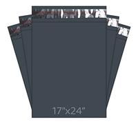 YUNJU Mailing Bags, Strong Large Grey Mailing Postal Postage Bags 17 x 24 Packaging Mailers [Use in Parcel, Delivery, Shipping, Mail, Package] [432mm x 610mm] 200 Pack