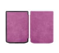 YUNKEPBCBM Case Compatible With Pocketbook Verse Lite 6'' E-Reader Case Slim Cover with Auto Wake Sleep(Purple)