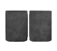 YUNKEPBCBM Case Compatible With Pocketbook Verse Lite 6'' E-Reader Case Slim Cover with Auto Wake Sleep(Black)