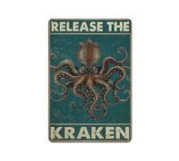 Siren Poster, Funny Vintage Metal Tin Sign Kitchen Bathroom Office Garage Bar Cafe Restaurant Shop Cave Home Wall Decor Art Ideas Gift Tin Sign 8 X 12 Inch