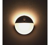 YUNLEX 2 Pack Motion Sensor Night Light, 3 Lighting Modes, Adjustable Brightness, Wardrobe Lights Stick-Anywhere, Nightlight for Hallway, Kitchen Cabinet, Bedroom, Stairs, Bathroom, Warm White