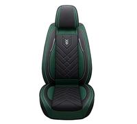 YUNLL Car Seat Covers Universal PU Car Seat Cover For Shuttle For URV For Inspire For XRV For HRV For Element For Insight For Prelude(Black Green 5 Seat)