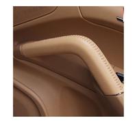 YUNLL Console Panel Trim Cover for Cayenne 2011 2012 2013 2014 2015 2016 Door Handle Center Console Armrest Handle Protective Cover(Beige Door Handle)