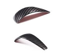 YUNLL Console Panel Trim Cover for Freelander 2 2007-2015 Car Gear Head Shift Knob Handle Cover Trim Sticker Car Interior Moulding Trim(Carbon Fiber)