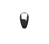 YUNLL Console Panel Trim Cover for M5 for F83 for F10 for F85 for X5M for F86 for X6M for F12 Car Gear Shift Shift Lever Decoration Gear Handle Cover(Carbon Fiber Black)