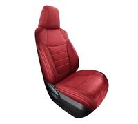 YUNLL Console Panel Trim Cover For Smart For 453 For 451 For Fortwo For Forfour Car Seat Cover Custom Interior Auto Accessories(5Pcs-Wine Red)