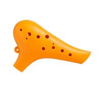 Yunmeryker 12 Hole Ocarina for Beginners, Alto C Resin Wind Instrument, Drop Resistant Construction for School Music and Student, Yellow