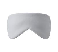 Yunmeryker 2 in 1 Eye with, Lightweight Adjustable Strap Noise Cancelling Earmuffs, Unisex Sleep Blindfold Relaxation, Cloud Gray