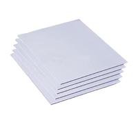 Yunmeryker 2 Pieces Diorama Base Rectangle Blocks Miniature Scenery Crafting Modeling Polystyrene Foam Boards Suitable for Micro Landschaft Building Models Party, 10cmx10cmx0.9cm