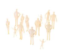 Yunmeryker 20 Pieces Model People Figures Train Characters Landscape Suitable for Railway Modelling Creative Projects Window Displays