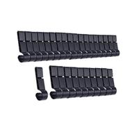Yunmeryker 30 Helmet Clips for Attaching Headlights, Easy Installation, Practical And Lightweight Helmet Light Clips