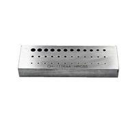 Yunmeryker 36-Hole Rectangular Rivet Pin Made of Steel, Small Forming Tool for The
