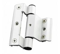 Yunmeryker 6-piece Window Hinge Set, Swivel Hinge, Folding Hinge with Thick Material for High Load Capacity, Quiet Closing of The Sash, Quick Installation, 3 Pcs