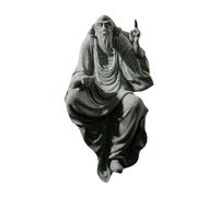 Yunmeryker Ancient Figurines Statue Figure Ornaments Simulation Feng Shui Aquarium Artwork Decoration Bonsai DIY Decorations, Laozi Questions