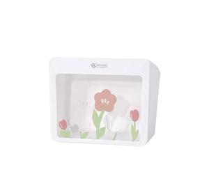 Yunmeryker Bunny Hay Feeder and Hanging Hay Feeder with Side Slots, Low Waste Feeder Hay Rack for Guinea Pigs and Chinchillas, Space Saving White, Modern, floral, decorative