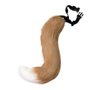 Yunmeryker Cosplay Animal Tail Costume Accessory Decorative Gift Disguise for Carnival Animals Theme Parties Festival, Brown