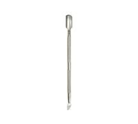 Yunmeryker Cuticle Pusher for Manicure and Pedicure, Double-Sided Stainless Steel Metal, Professional Grade Nail Adults with Beveled Edges, Classic Stainless Steel