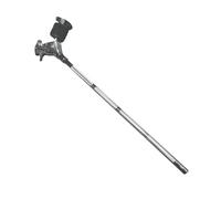 Yunmeryker Cymbal Stand Adjustable Extension Arm Percussion Holder Metal Support Clamp Easy Install Suitable for Standard Drum Set, Universal Direction
