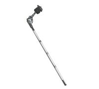 Yunmeryker Cymbal Stand Adjustable Extension Arm Percussion Holder Metal Support Clamp Easy Install Suitable for Standard Drum Set, Single Direction