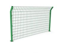 Yunmeryker Dark Coloured Frame Fence Panel, 180cm x 300cm Livestock Enclosure, Agricultural Welded for Industrial, Park, Construction