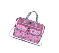 Yunmeryker Diaper Bag Tote Backpack Portable Changing Bag Large Capacity Comfortable Handle Oxford Suitable for Work Family Outings 40cmx30cmx20cm, Red S