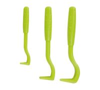 Yunmeryker Dog Grooming and Cat Grooming Hook Style Remover Tool, 2 Piece Plastic Pet Cleaning Tool for Large Pets, Dog Cat Removal, Green Design