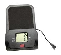 Yunmeryker Exercise Bike Computer Training Phone Holder Universal Accessory Data Tracking Suitable for Gym Use, Black