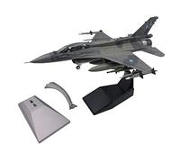 Yunmeryker F16D Fighter Jet Model in 1:72 Scale As A Decorative Object for The Living Room