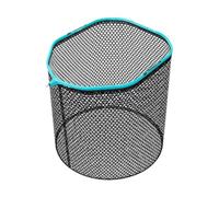 Yunmeryker Fishing Landing Carbon Titanium Alloy Frame Nylon Mesh Zipper Quick Release Universal 8mm Screw Slot Design Suitable for Anglers Catching Big, 55cm