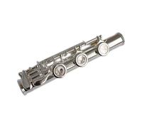 Yunmeryker Flute Foot Joint Assembly Wind Instrument Repair Tool Connecting Part Musical Instrument Accessory Copper- Alloy for Students Performanc, 17 hole