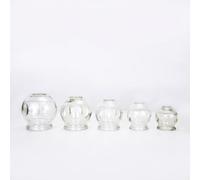 Yunmeryker Glass Cupping Set, Professional Fire Cupping Jars for Flexibility &, Portable Traditional Chinese