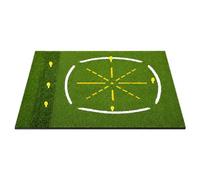 Yunmeryker Golf Mat for Home Simulator, 1.17m x 1.52m EVA Golf Practice Mat, Non-Slip Turf Layer for Indoor Outdoor Driving & Chipping, with Tee Holder, 1.17 * 1.52m EVA 15mm