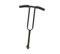 Yunmeryker Handlebar Detachable Double Bar Made of Steel Comfortable to Hold Universal Replacement Easy Assembly Suitable for, No Base Rod
