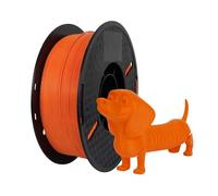 Yunmeryker High Speed PLA Filament 1.75mm for Printer, Matte for Prototyping and Modeling, for Hobbyists, 1kg Length, Round Disk Design, Orange