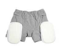 Yunmeryker Hip Fracture Protection is The Central Pants with Fall Shock Absorption Men's Hip Protectors and Padded Briefs with Innovative Hip, Gray, M