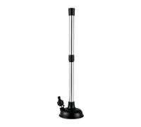 Yunmeryker Inboard Engine Flusher Adjustable Marine Engine Flusher Boat Flusher Attachment Aluminum Alloy Rod Rubber Cup suitable for