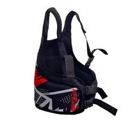 Yunmeryker Karting Rib Protector Adult Adjustable Vest Chest Protector Ergonomic Shock Absorbing Breathable for Men Women Leisure Gifts Home, Red