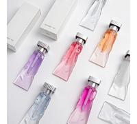 Yunmeryker Lip Plumper Gloss for a Fuller Look and Daily, Hydrating Treatment for Press Tube, Non Sticky Oil, Gift for Her 32x90mm, Transparent, Clear