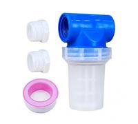 Yunmeryker Livestock Water Trough Valve, Automatic Fill, Auto Shut Off, 1/2 Inch Thread Water Tank Valve for Poultry, Filter