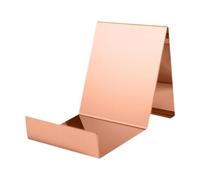 Yunmeryker Metal Wallet Display Stand Wallet Storage Rack Multifunctional Rustproof Storage Shelf Handbag Holder for, Pink Gold
