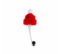 Yunmeryker Mini Hamster Hats for Small Animals, Crochet Hat and Scarf Set, Pet Photo Props, Tiny Party Hats for Hamsters, Parrots, and Snakes, Red, Knitted Hat with Elastic Band, 5 * 7cm, Red