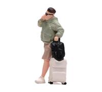 Yunmeryker Miniature /64 Tiny People Model Resin Material Micro Landscape Accessory Figurine Suitable for Sandbox Dioramas Desktop Decoration Fairy Garde, Painted