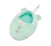 Yunmeryker Miniature Doll Swaddle Blanket, Mini Sleeping Bag, Doll Accessories, Decoration, Portable Lightweight for Collecting, Cosplay, Gifts, Green