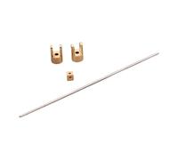 Yunmeryker Model Joint Coupling Set, Metal Universal Joint, Micro Coupling, Assembly Precision, Stable for Model Making, Machine Repair, Technical Crafts, 1mm