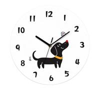 Yunmeryker Modern Decorative Acrylic Silent Wall Clock with Creative for Hanging in Dining Room, Bedroom, Kitchen, Suitable As A Gift, Multi, 20cm