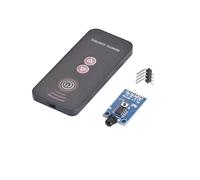 Yunmeryker motor Driver Module with Remote Control, PWM Speed Controller for Robotics and Automation, Micro Size Forward Reverse