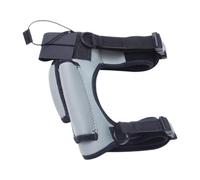 Yunmeryker Neoprene Diver's Leg Strap, Adjustable Leg Knife Holder, Strap Holder, Flexible Knife Wrapping Strap System for Sailing, Camping, Canoeing, And Bo, Gray