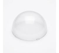 Yunmeryker PC Material Hemispherical Shape LED Bulb Cover for DIY Lighting, 48.8mm Diameter and 27mm Height, Frosted Milky White PC Bulb Cover, Single Unit